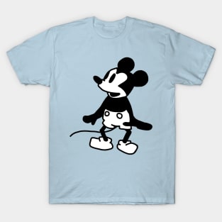 Cute Mouse and Steamboat Willie 1928 T-Shirt